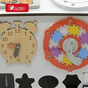 Customize Wooden Learning Toys Montessori Activity House for Kids W12D575